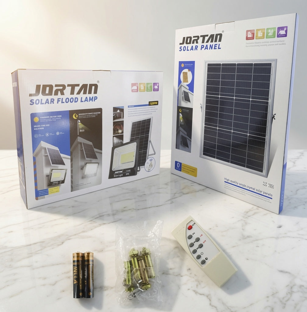 Reflector Solar Jortan 1200W Alta Potencia – Ilumina Como de Día