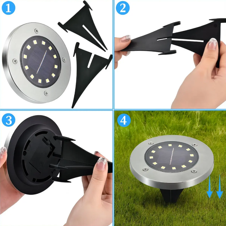 Oferta Imperdible: Combo x8 de Luces Solares para Jardín