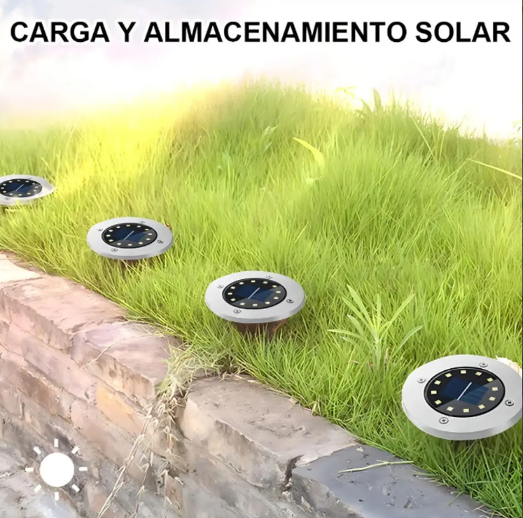 Oferta Imperdible: Combo x8 de Luces Solares para Jardín