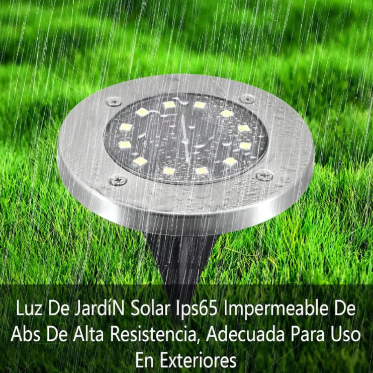 Oferta Imperdible: Combo x8 de Luces Solares para Jardín
